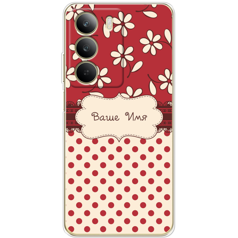 Чохол BoxFace Realme C71 Именной Polka Dots