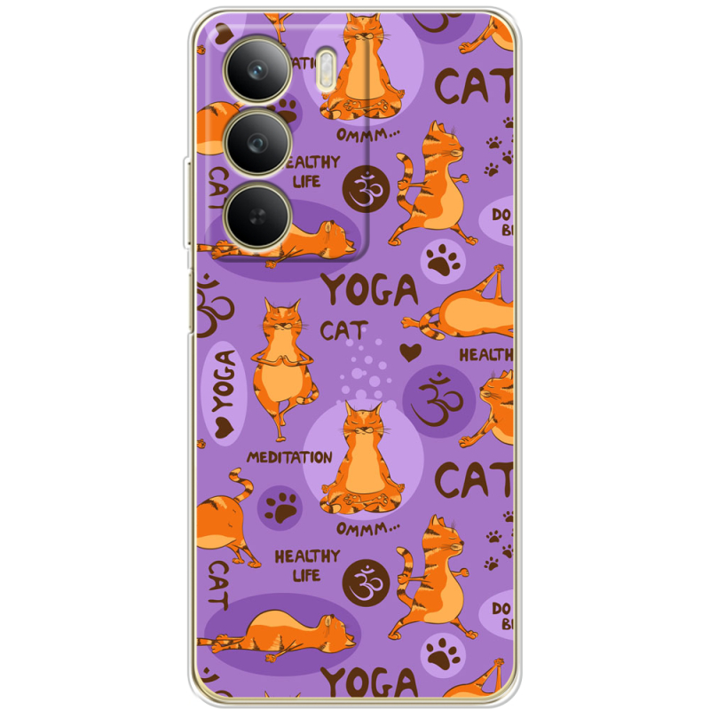 Чохол BoxFace Realme C71 Yoga Cat