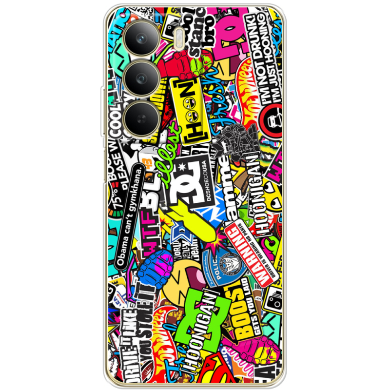 Чохол BoxFace Realme C71 Multicolored Inscriptions