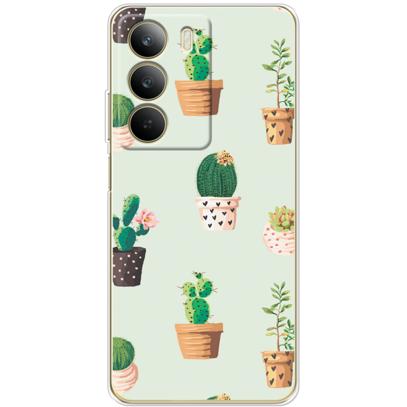Чохол BoxFace Realme C71 L-green Cacti