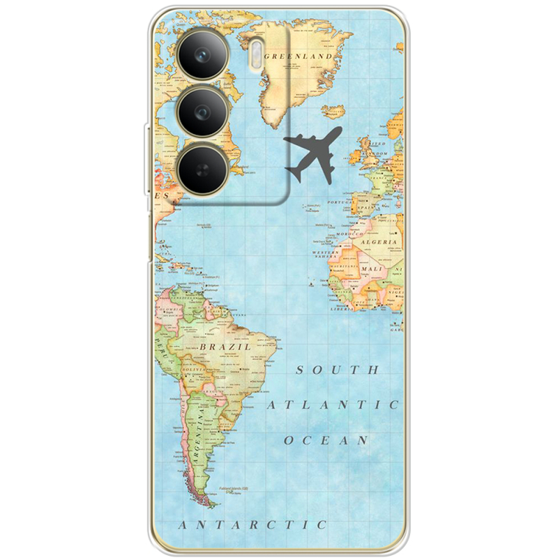 Чохол BoxFace Realme C71 Карта