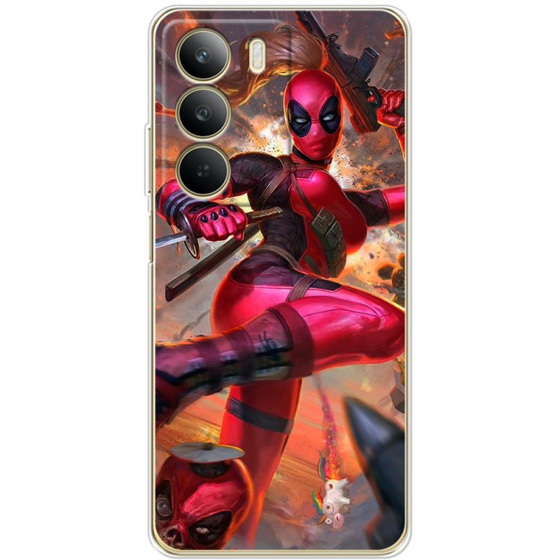 Чохол BoxFace Realme C71 Woman Deadpool