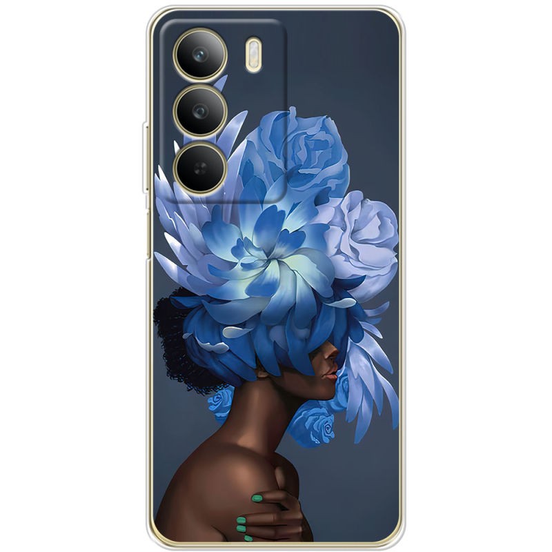 Чохол BoxFace Realme C71 Exquisite Blue Flowers