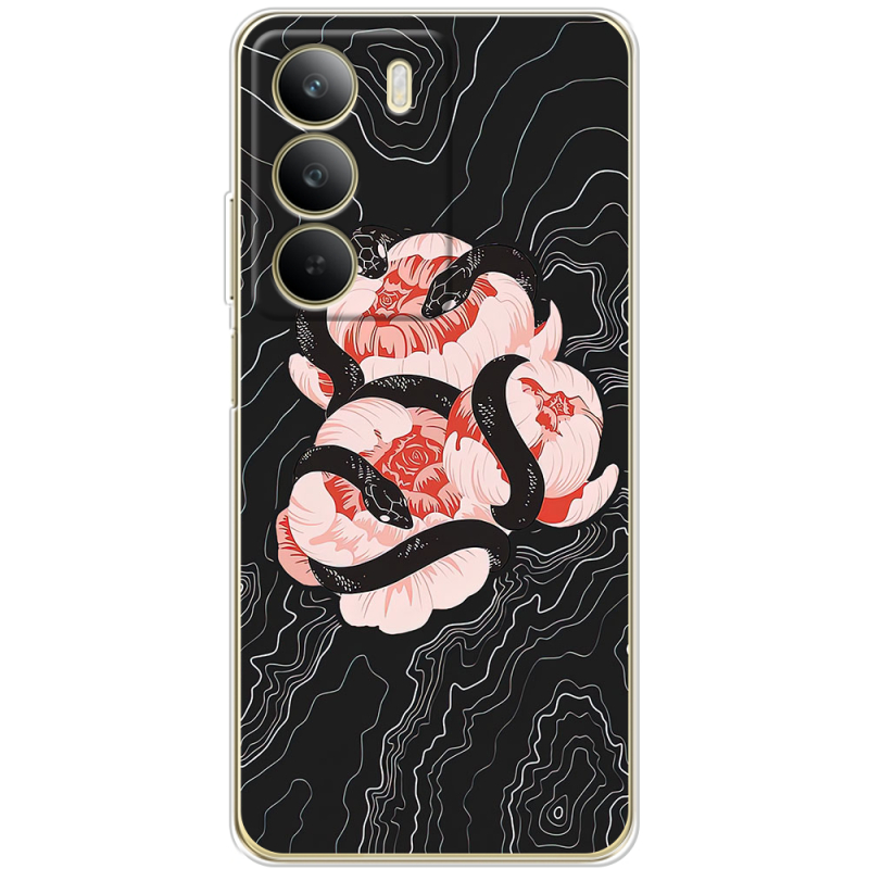 Чохол BoxFace Realme C71 Snake Rose