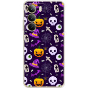 Чохол BoxFace Realme C71 Halloween Purple Mood