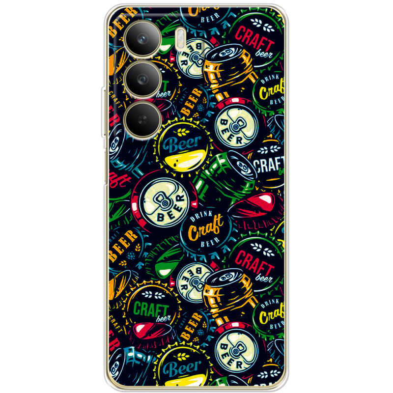 Чохол BoxFace Realme C71 Bottle Caps