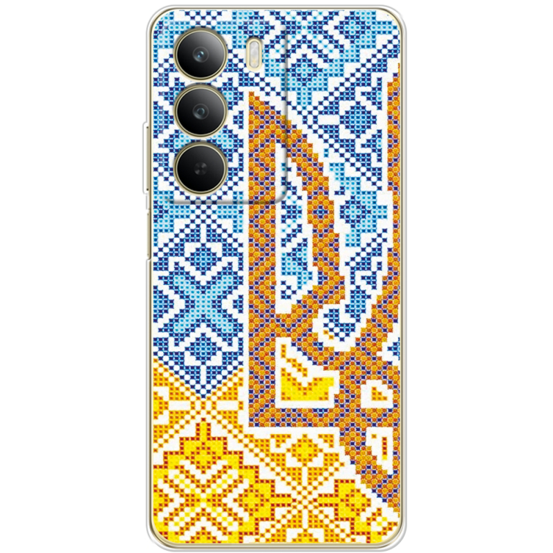 Чохол BoxFace Realme C71 Тризуб Вишивка