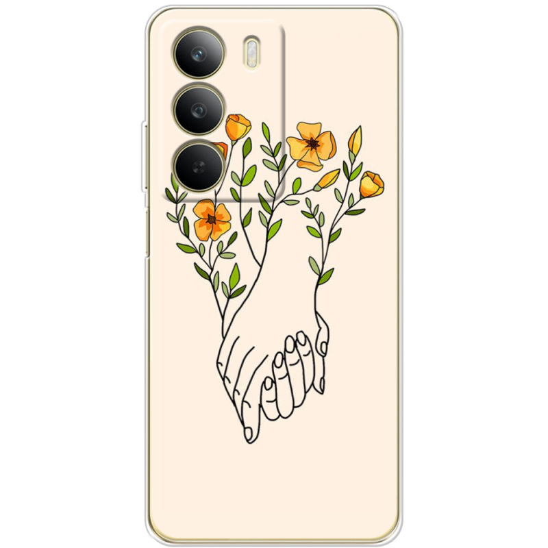 Чохол BoxFace Realme C71 Flower Hands