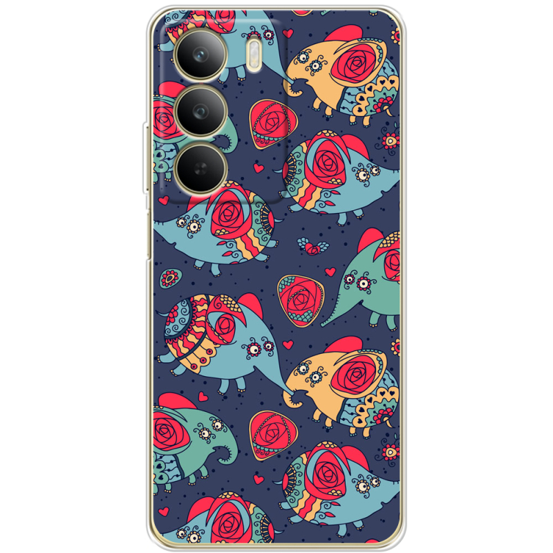 Чохол BoxFace Realme C71 Flying Elephants