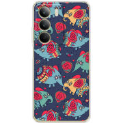 Чохол BoxFace Realme C71 Flying Elephants