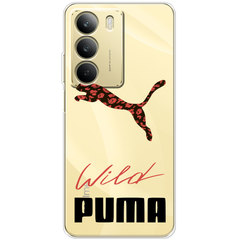 Прозорий чохол BoxFace Realme C71 Wild Cat