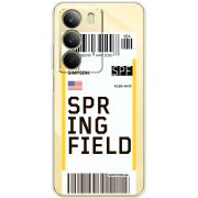 Прозорий чохол BoxFace Realme C71 Ticket Springfield