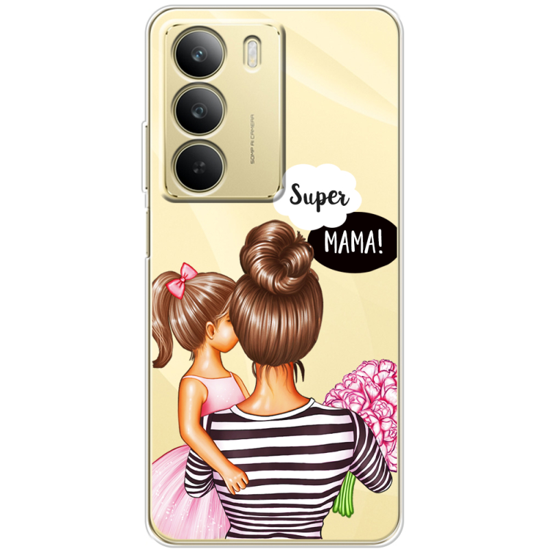 Прозорий чохол BoxFace Realme C71 Super Mama and Daughter