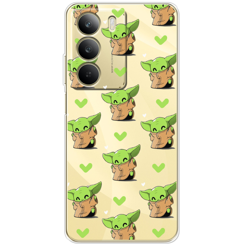 Прозорий чохол BoxFace Realme C71 Pattern Baby Yoda