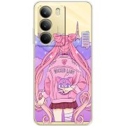 Прозорий чохол BoxFace Realme C71 Wiked Lady