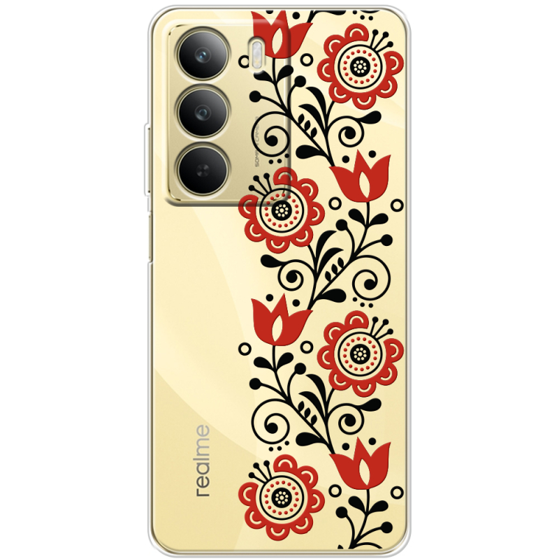 Прозорий чохол BoxFace Realme C71 Ethno Ornament