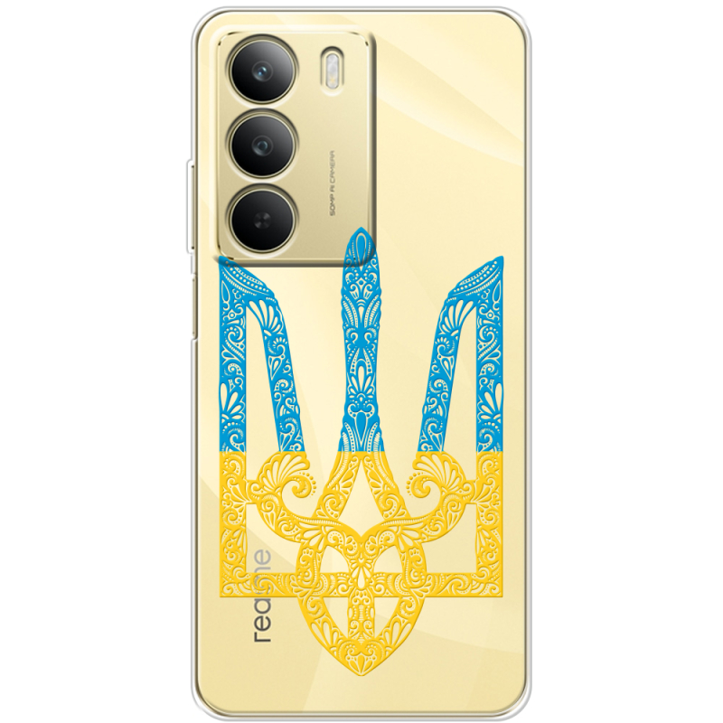 Прозорий чохол BoxFace Realme C71 Gold Trident
