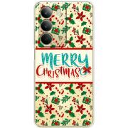 Прозорий чохол BoxFace Realme C71 Vintage Christmas Pattern