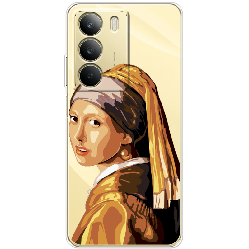Прозорий чохол BoxFace Realme C71 Девушка с жемчужной серёжкой