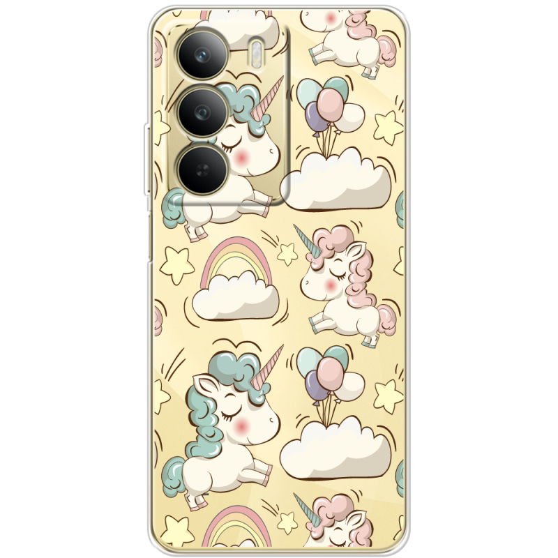 Прозорий чохол BoxFace Realme C71 Unicorns