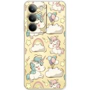 Прозорий чохол BoxFace Realme C71 Unicorns