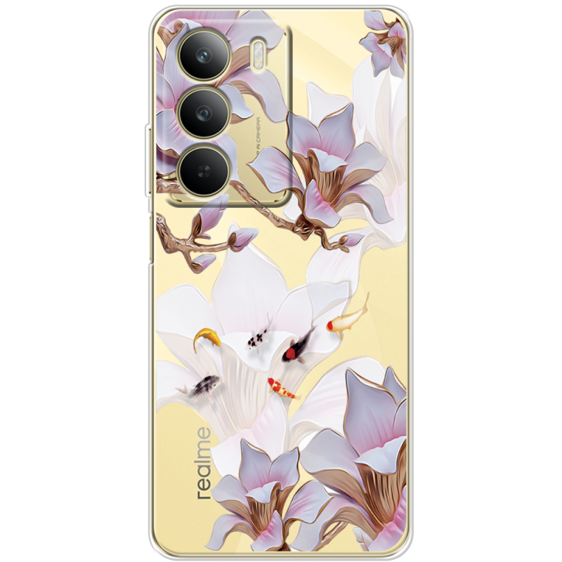 Прозорий чохол BoxFace Realme C71 Chinese Magnolia