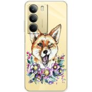 Прозорий чохол BoxFace Realme C71 Winking Fox