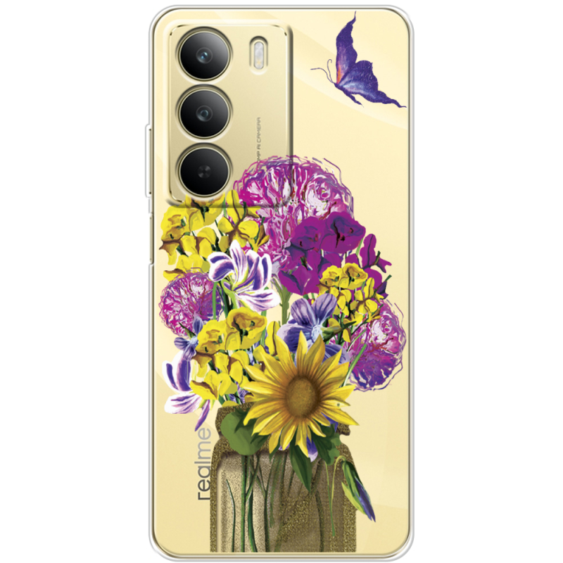 Прозорий чохол BoxFace Realme C71 My Bouquet