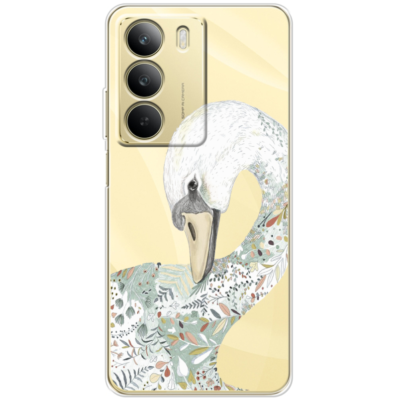 Прозорий чохол BoxFace Realme C71 Swan