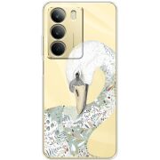 Прозорий чохол BoxFace Realme C71 Swan