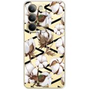 Прозорий чохол BoxFace Realme C71 Cotton flowers