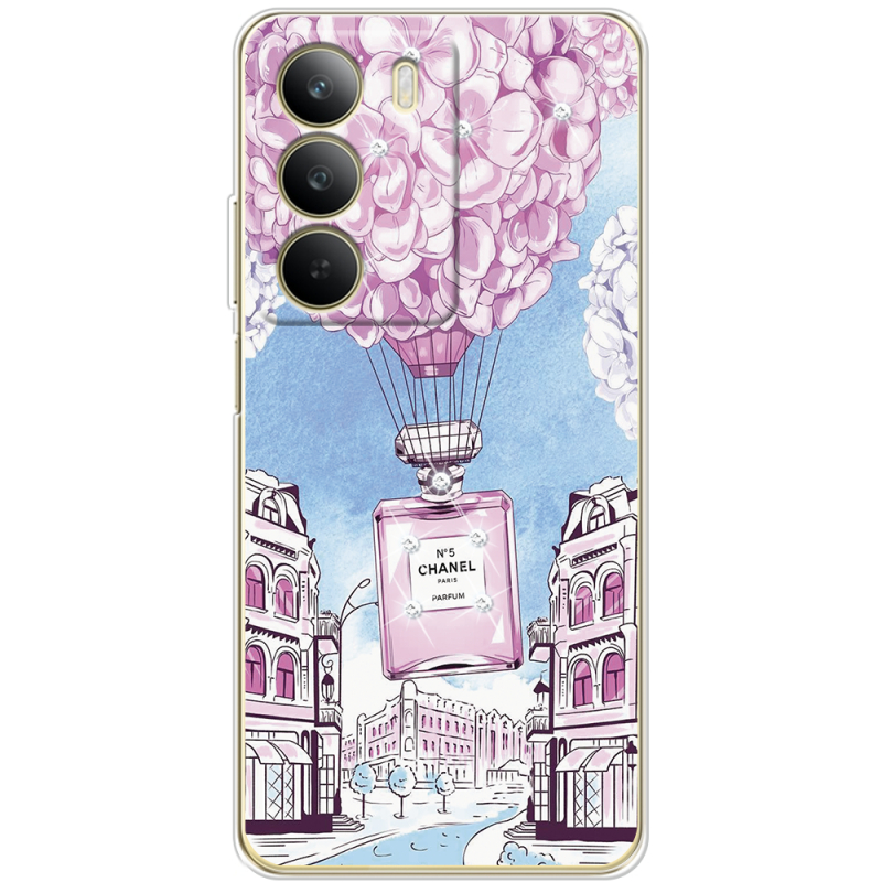 Чохол зі стразами Realme C71 Perfume bottle