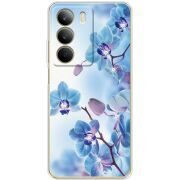 Чохол зі стразами Realme C71 Orchids