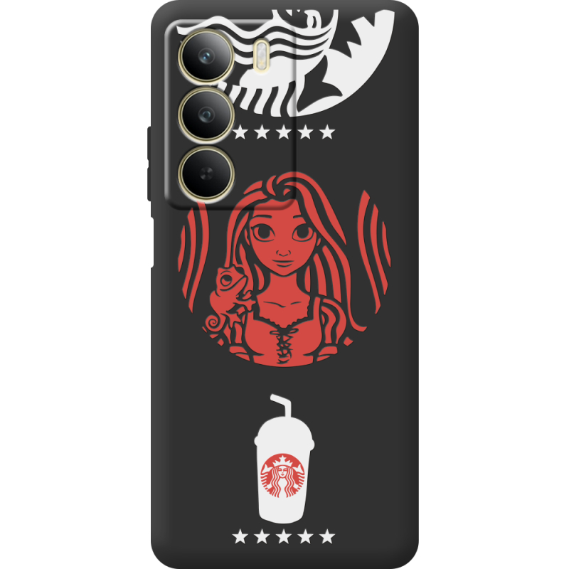 Чорний чохол BoxFace Realme C71 RedWhite Coffee