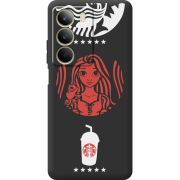 Чорний чохол BoxFace Realme C71 RedWhite Coffee