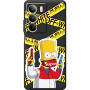 Чорний чохол BoxFace Realme C71 White Bart