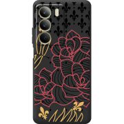 Чорний чохол BoxFace Realme C71 FranceFlowers