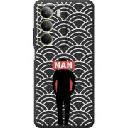 Чорний чохол BoxFace Realme C71 Man Pattern