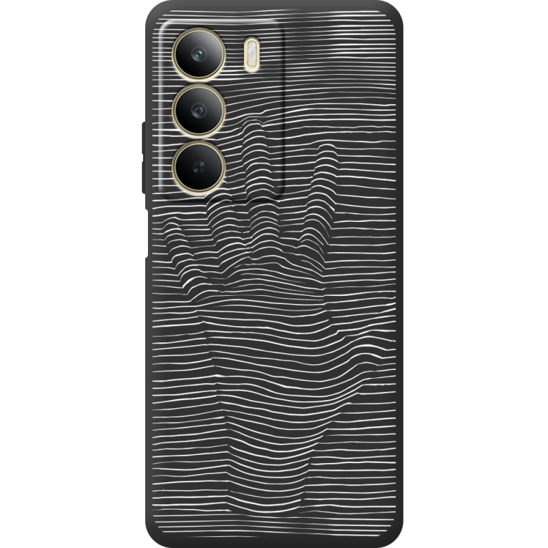 Чорний чохол BoxFace Realme C71 Optical Hand