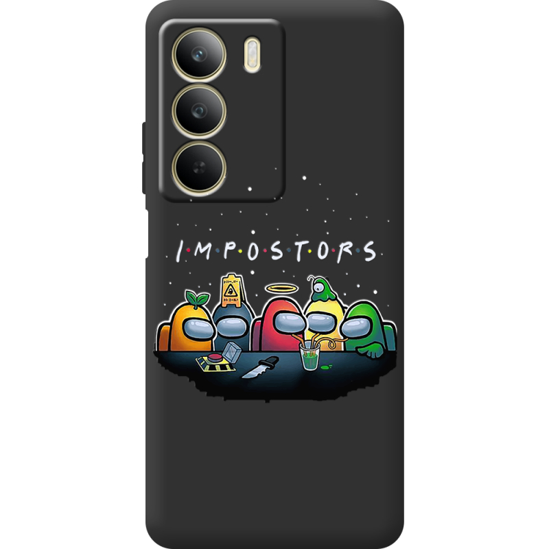 Чорний чохол BoxFace Realme C71 Among Us Impostors