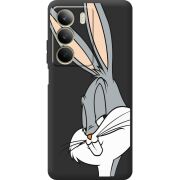Чорний чохол BoxFace Realme C71 Lucky Rabbit