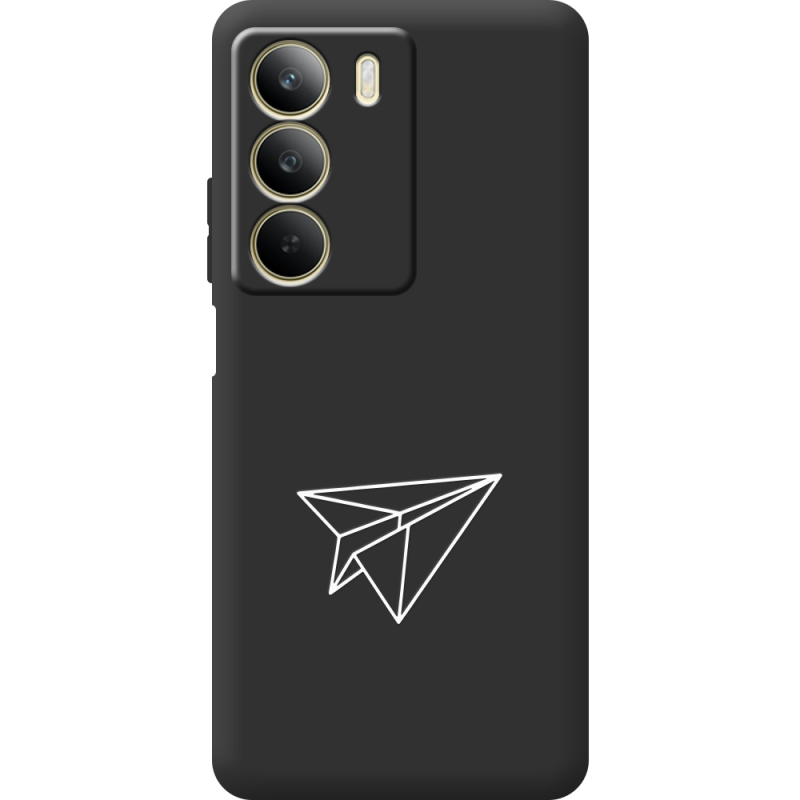 Чорний чохол BoxFace Realme C71 Paper Plane