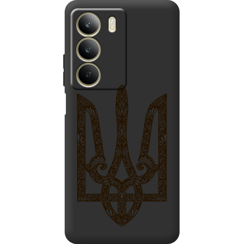 Чорний чохол BoxFace Realme C71 Ukrainian Trident