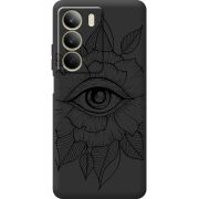 Чорний чохол BoxFace Realme C71 Eye