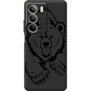 Чорний чохол BoxFace Realme C71 Grizzly Bear