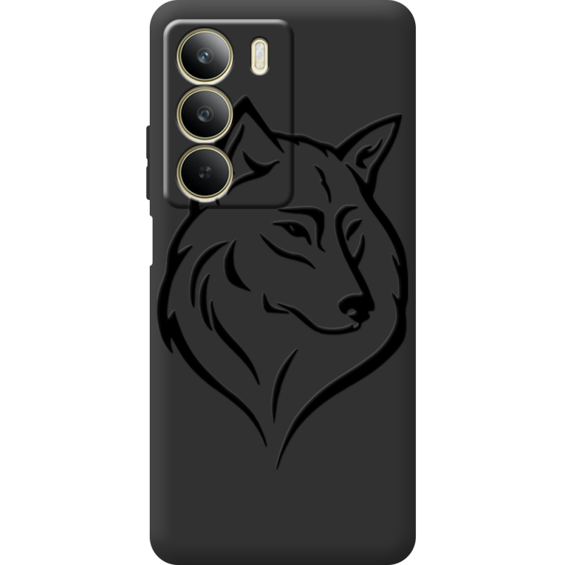 Чорний чохол BoxFace Realme C71 Wolf