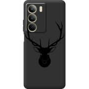 Чорний чохол BoxFace Realme C71 Deer