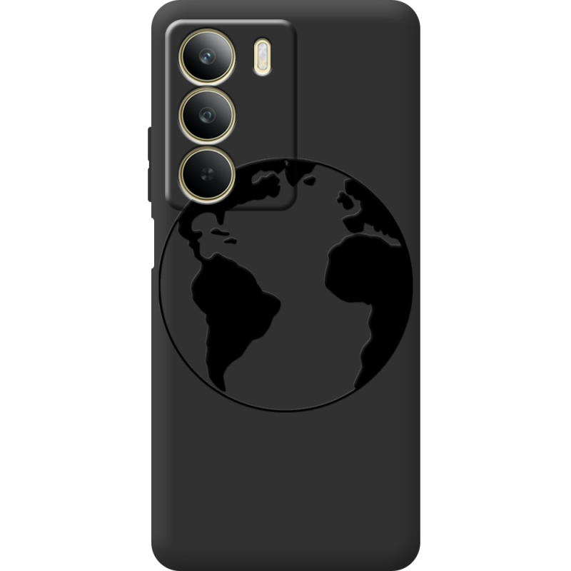 Чорний чохол BoxFace Realme C71 Earth