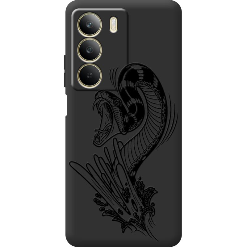 Чорний чохол BoxFace Realme C71 Snake