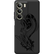 Чорний чохол BoxFace Realme C71 Snake